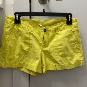 Old Navy Yellow/Green Shorts